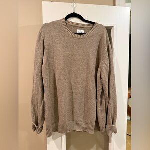 St. John's Bay Men's Tan Crewneck Sweater